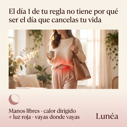 Faja térmica con terapia de luz roja